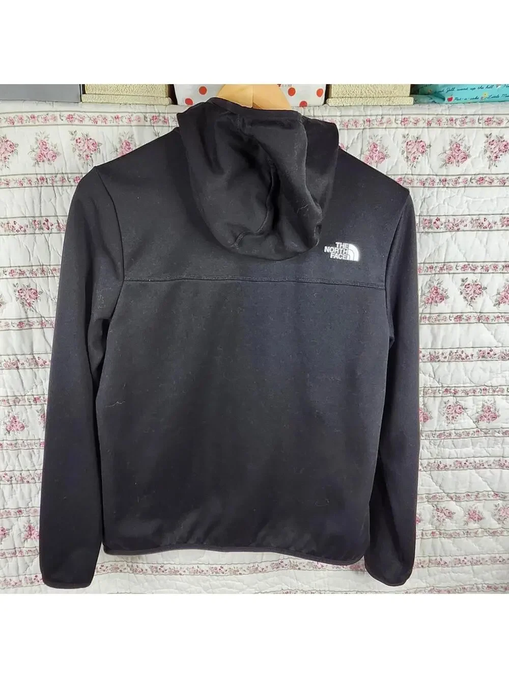 The North Face Women's Black Fleece Jacket Hoodie